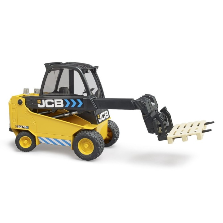 Візок JCB з навантажувачем телескопічний і піддоном Bruder 02512 — фото 10