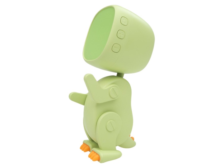 Будильник Електронний Годинник Цифровий ROBO Діно Зелений Кабель USB Ecolight — фото 9