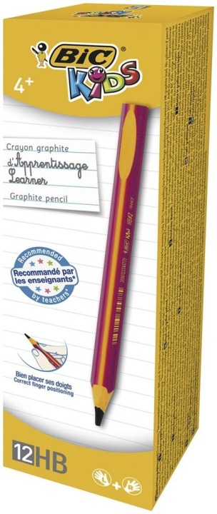 Олівець заточений BIC KIDS EVOLUTION HB 919263 рожевий HB — фото 3