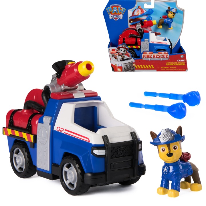 Уцінка Щенячий Патруль fire rescue транспортний засіб тематичний Chase SPIN MASTER 3 роки+ (після повернення) — фото 8