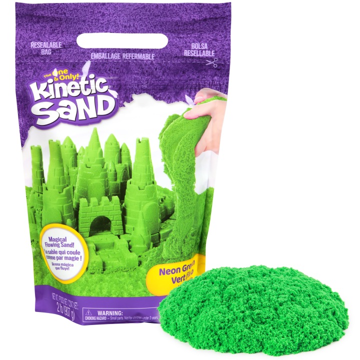 KINETIC SAND упаковка зеленого піску 0,9 кг