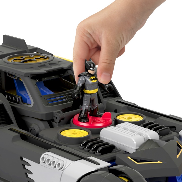 Транспортний засіб з підсвіткою і Звуком Batman робот що їздить GMH33 Fisher-Price (виставковий) — фото 12