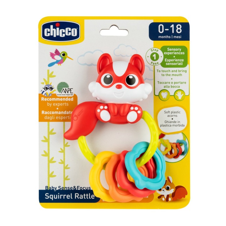 Брязкальце білка, CHICCO — фото 3