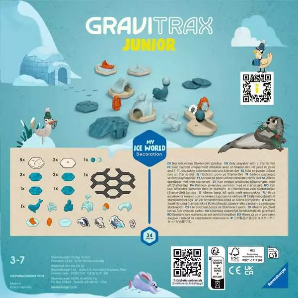 RAVENSBURGER GraviTrax Junior Ice World 237487 — фото 3