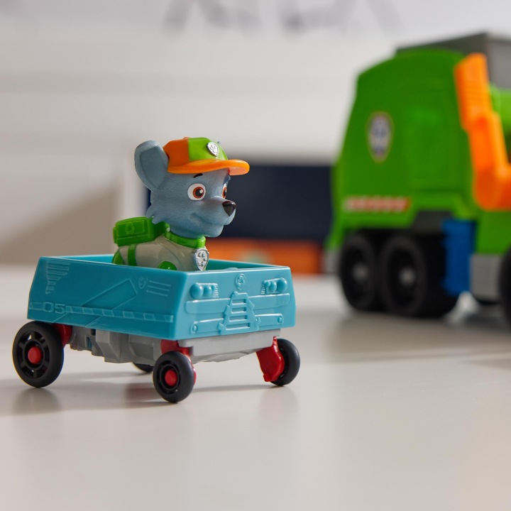 Щенячий патруль ROCKY сміттєвоз транспортний засіб рятувальний DELUXE з фігуркою і аксесуарами — фото 5