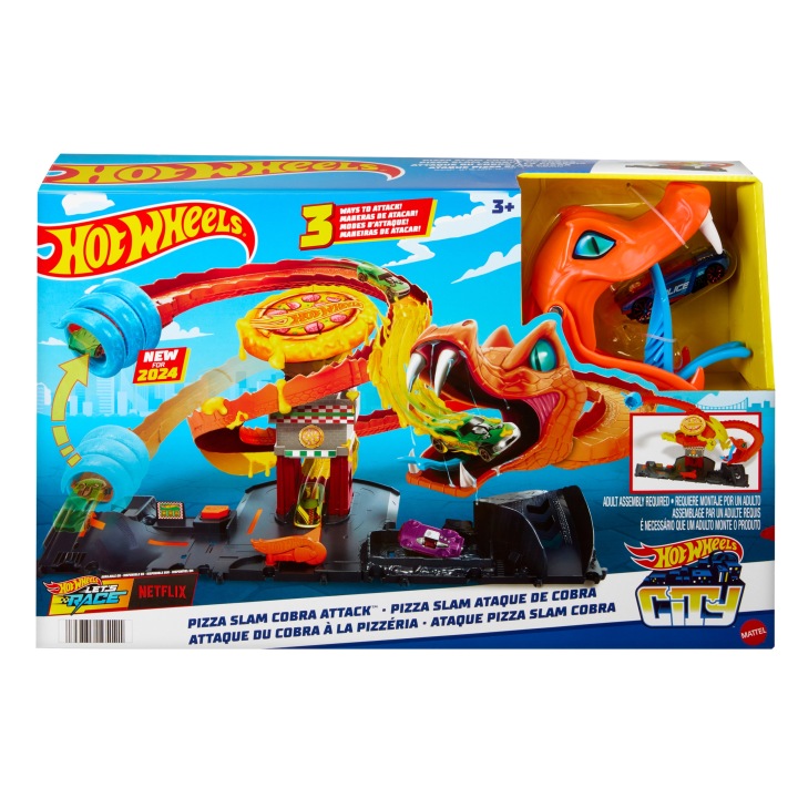 Hot Wheels City Крута піца – Атака кобри Набір HTN81