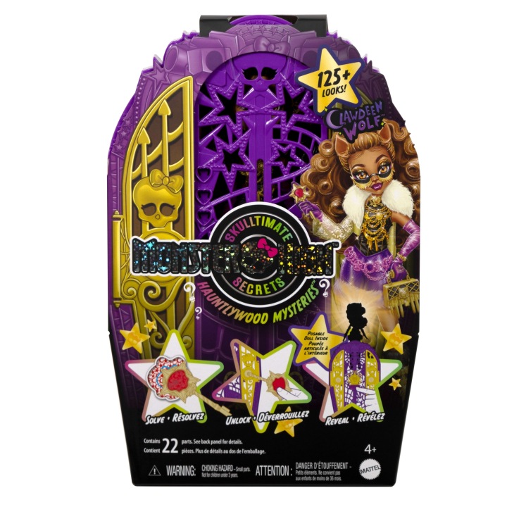 Лялька MONSTER HIGH STRASZYSEKRETY таємниці HOLLYDUCH Clawdeen Wolf — фото 2