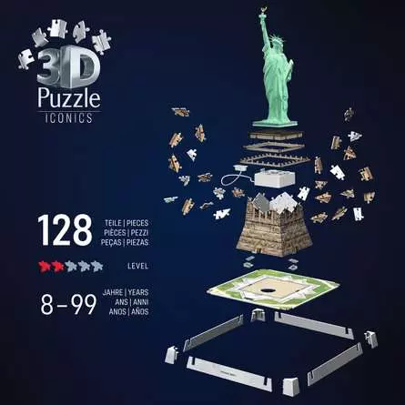 Ravensburger Iconics: Статуя Свободи (Серія нічна) — фото 5
