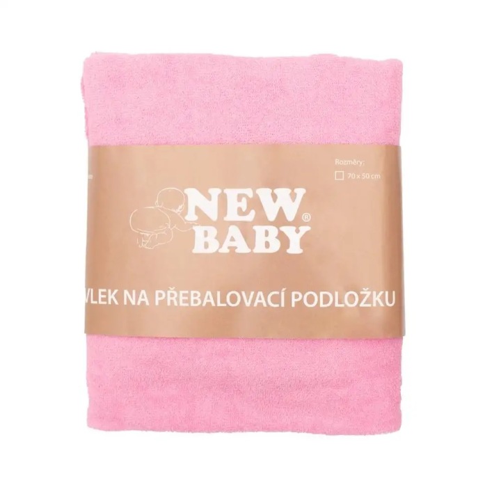Накладка для пеленальника New Baby 50x70 рожева — фото 4