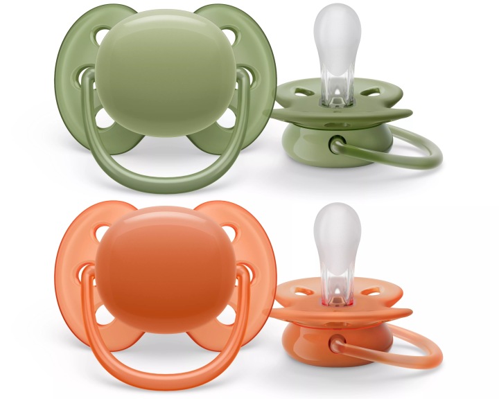 PHILIPS AVENT соска ультра SOFT 18 міс.+ дихаючий + чохол — фото 4