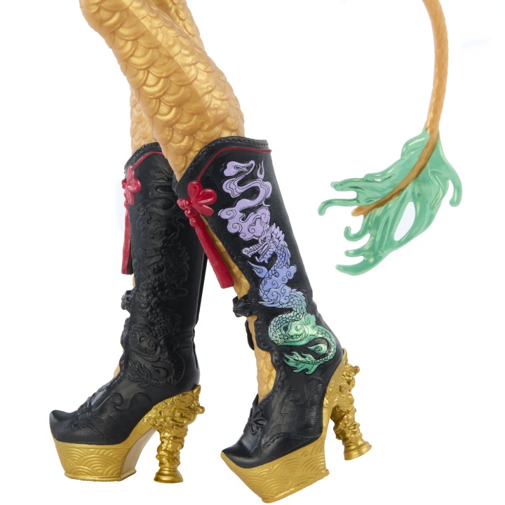 Monster High Лялька базова Jinafire Long 26 см звірятко Cloudy Yun Yun — фото 3