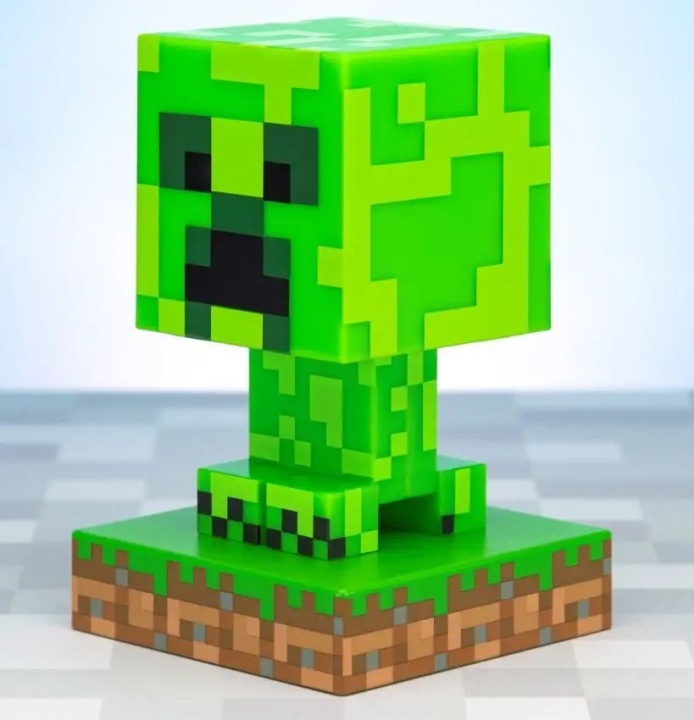 MINECRAFT CREEPER міні нічник для дитини ICONS 11 см — фото 4