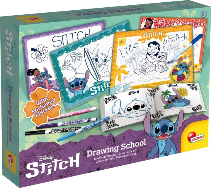 Набір для творчості LISCIANI Disney Stitch Школа малювання 304-107575 — фото 2
