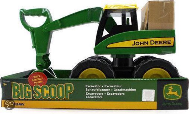 TOMY JOHN DEERE екскаватор трактор зарядний пристрій — фото 3