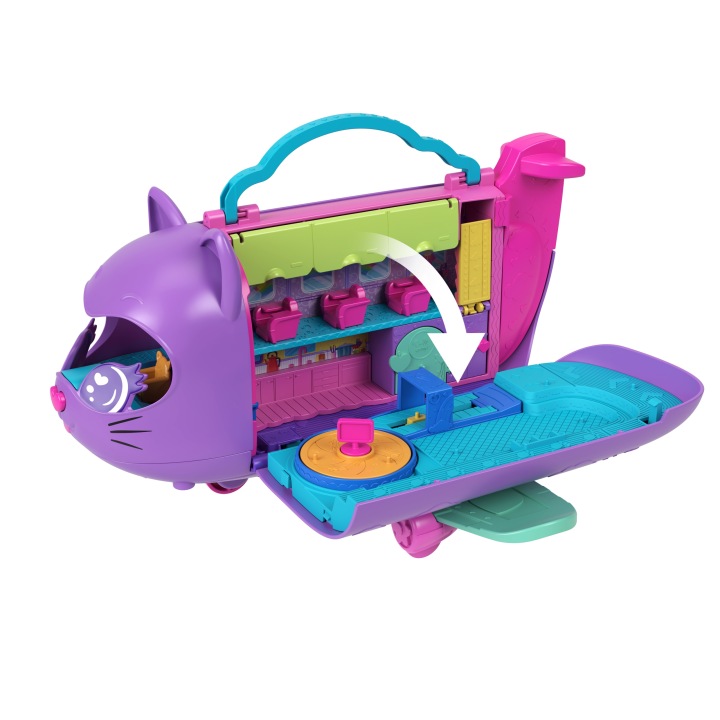 POLLY POCKET котяга набір котячий літак + 2 ляльки і аксесуари HWP19 — фото 15