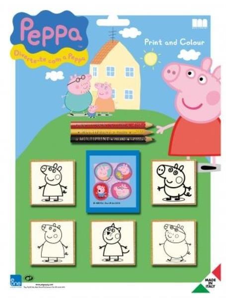 Свинка Peppa Печатки блістер 5 шт. — фото 2