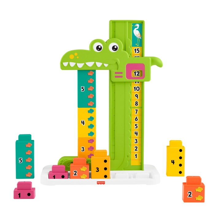 FISHER PRICE Алігатор Навчання лічбі іграшка розвивальна для дітей +3 роки — фото 3