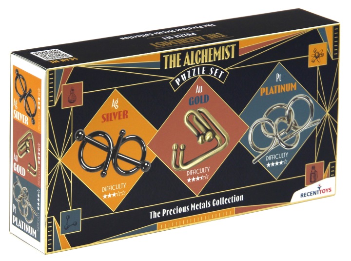 Головоломки Металеві The Alchemist Пазли 3 шт. Recent Toys Ілюзія — фото 13