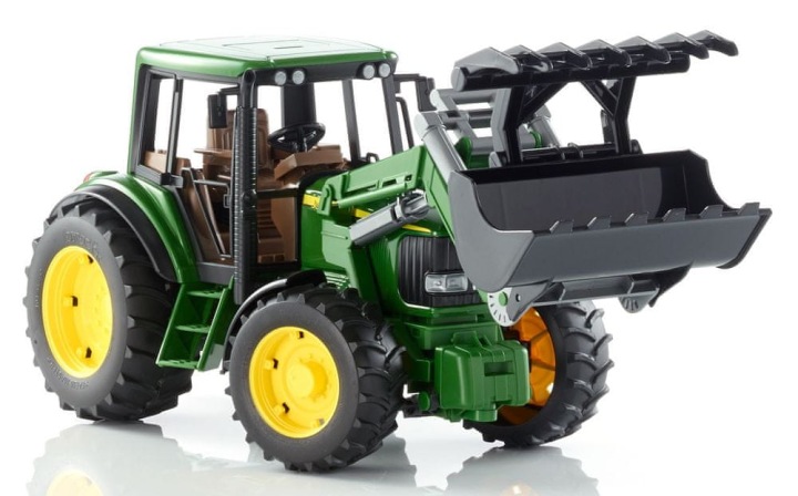 Bruder John Deere з навантажувачем фронтальним 02052 — фото 3