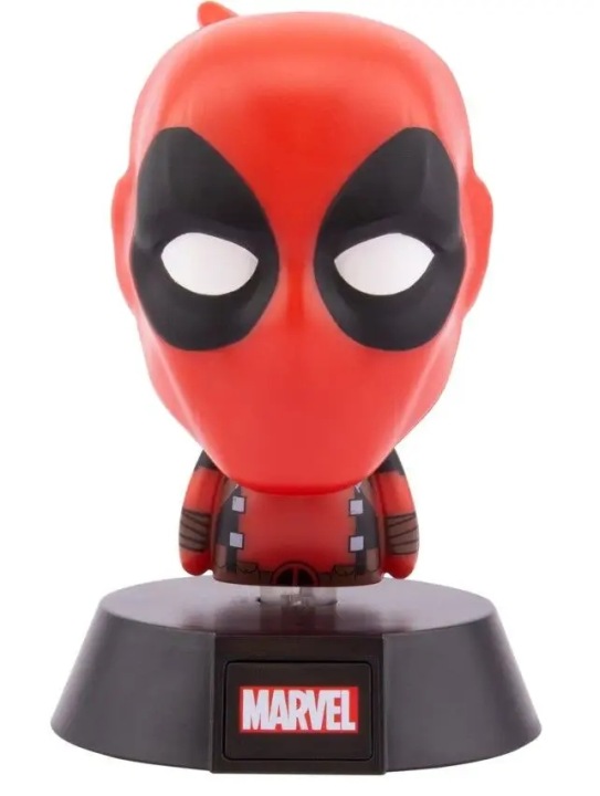 MARVEL DEADPOOL лампа настільна на письмовий стіл нічна для сну 10 см ICONS — фото 7