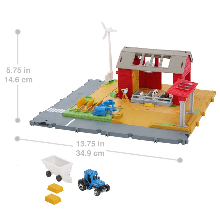 MATCHBOX Набір Справжні Пригоди ферма набір з трактором для дітей +3 — фото 9