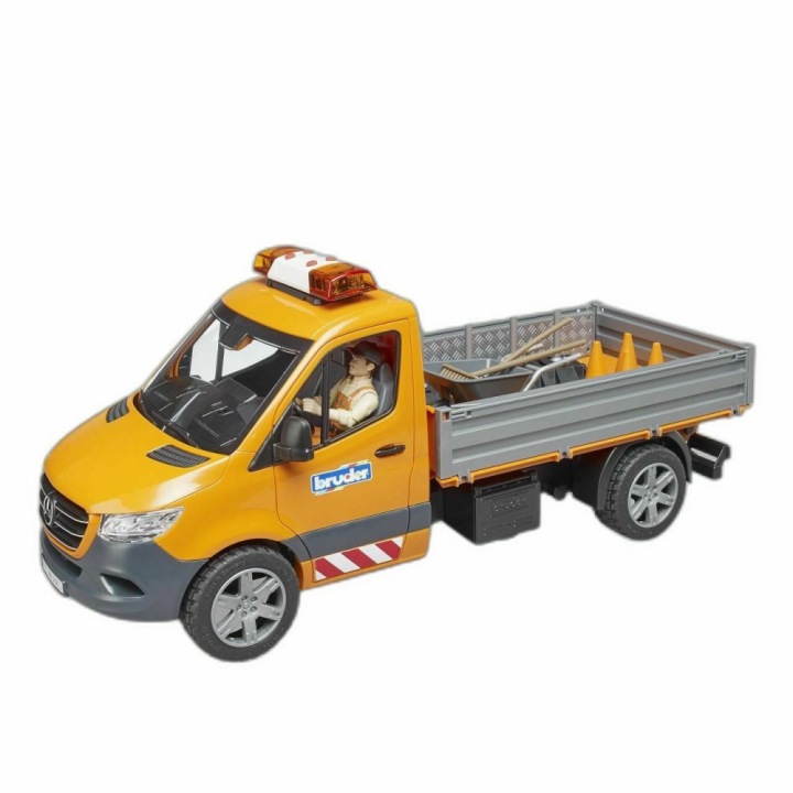 BRUDER Mercedes Sprinter Самоскид Аксесуари Фігурка Служба дорожня 02677 — фото 3