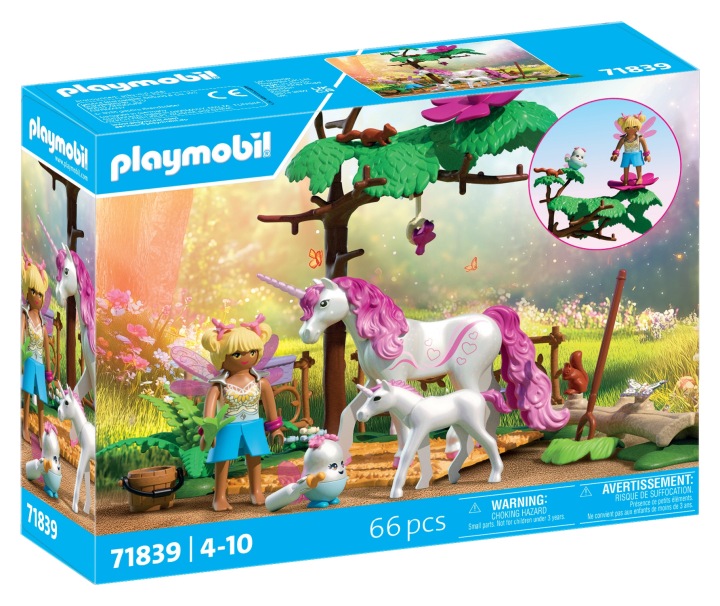 PLAYMOBIL 71839 Чарівна стайня єдинорогів для мами і лоша набір +4 роки