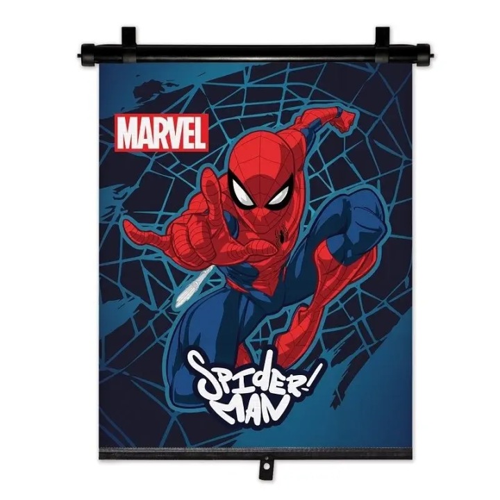 SEVEN Рулонна штора шторка сонцезахисна шторка на скло для авто SPIDERMAN — фото 5