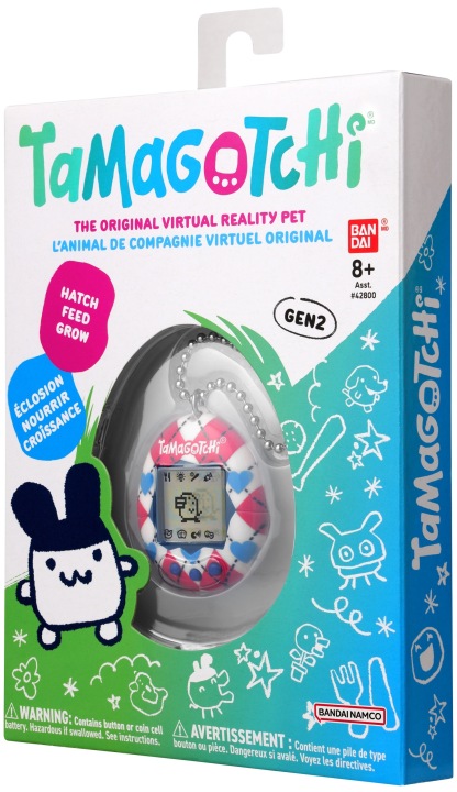 TAMAGOTCHI у ромб HEART оригінальні BANDAI — фото 2