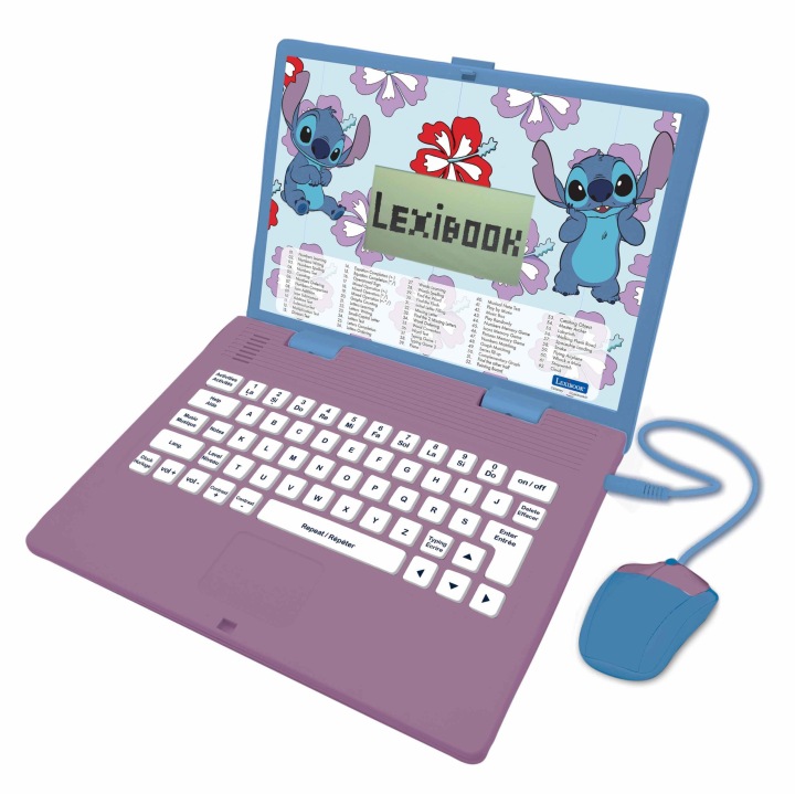 Ноутбук розвивальний Lexibook Stitch для навчання польського і англійської