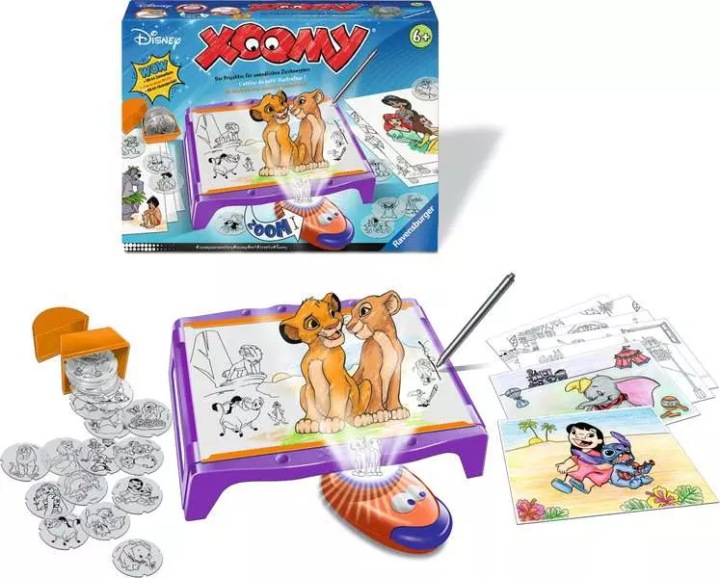 Уцінка Ravensburger Xoomy Maxi Disney набір для малювання LED A4 6 років + (після повернення) — фото 3