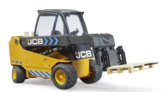 Візок JCB з навантажувачем телескопічний і піддоном Bruder 02512 — фото 16