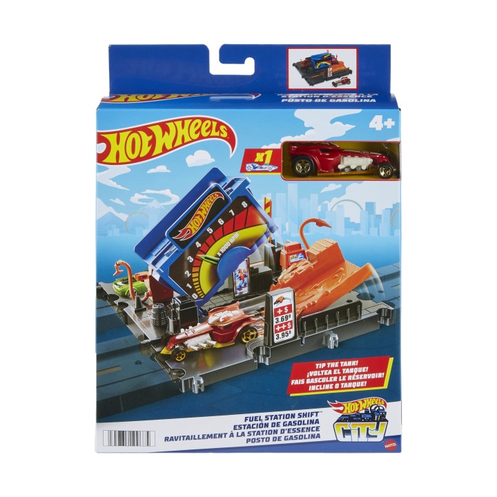 Hot Wheels City Крута станція пального HMD53 HKX45 — фото 7