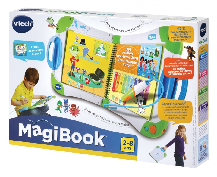 Комп'ютер Розвивальний VTech MagiBook 602105 Зелений Французький Стилус 2-7 — фото 8