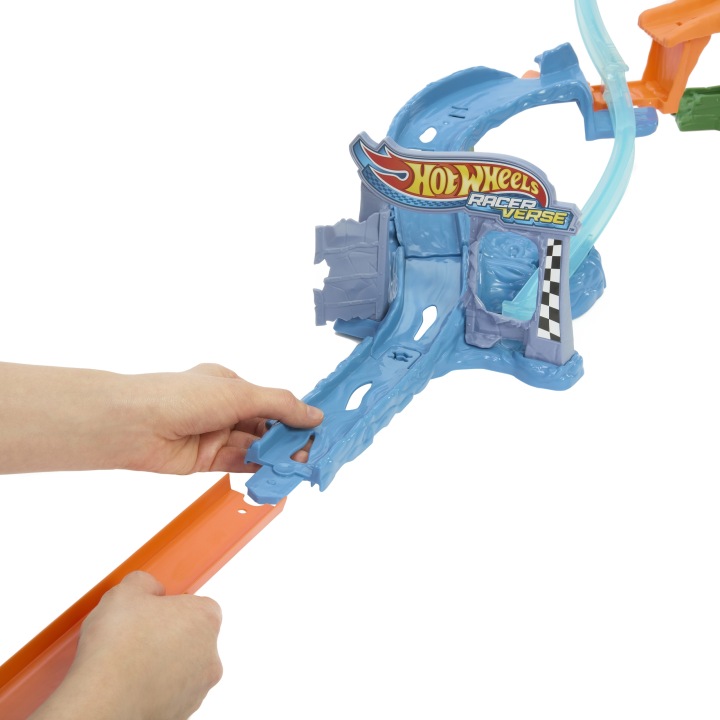 HOT WHEELS RACER VERSE JURASSIC WORLD Морський dinochaser, Трек гоночний — фото 9