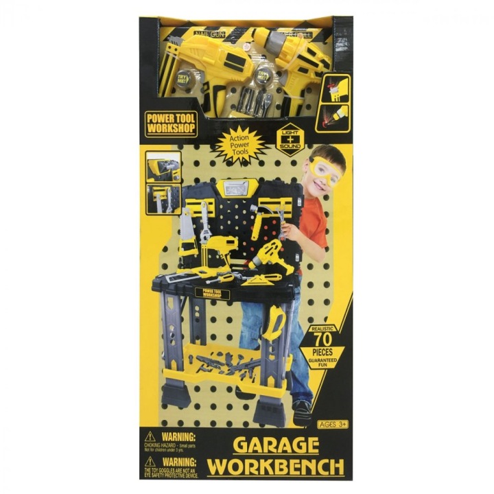 Набір іграшок G21 Стіл робочий з інструментами DELUXE TOOLS — фото 6