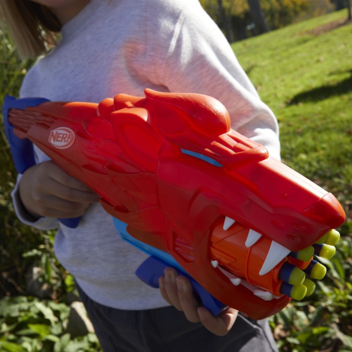 Nerf Junior Wild Lionfury, пускова установка пістолет лев 16 Nerf