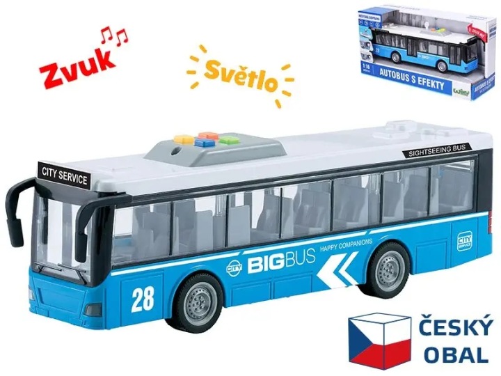 Автобус з ефектами 29 см - чеський упаковка — фото 6