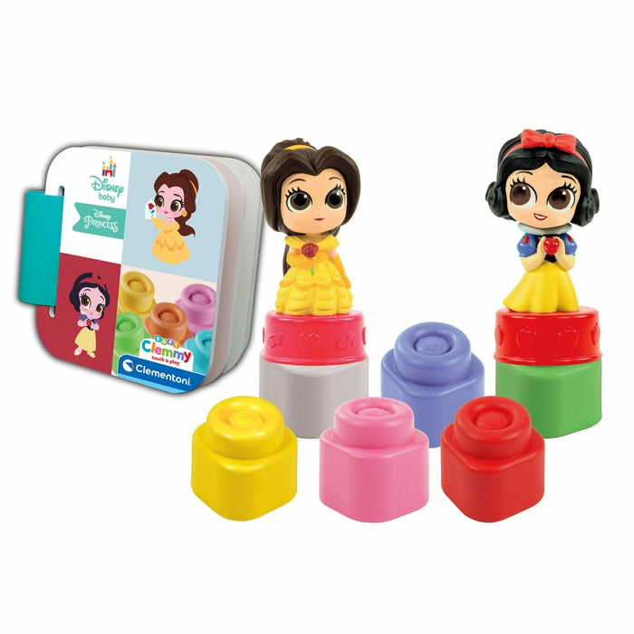 Конструктор сенсорний м'який CLEMMY DISNEY принцеси CLEMENTONI 17843 — фото 4