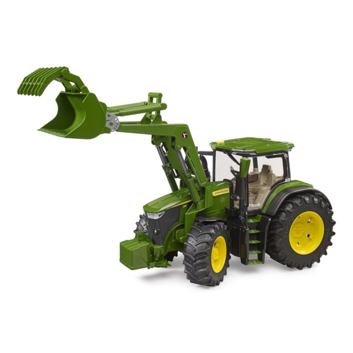Bruder трактор John Deere 7R 350 з навантажувачем 03151 — фото 3