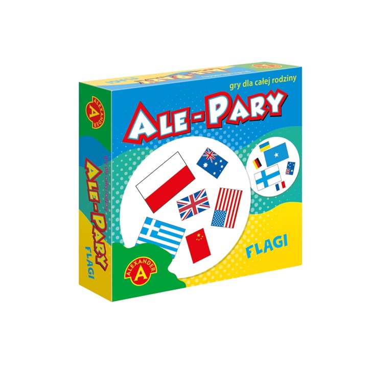 Гра карткова ALE PARY прапорці країн ALEXANDER