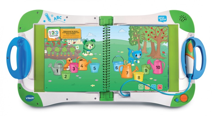 Комп'ютер Розвивальний VTech MagiBook 602105 Зелений Французький Стилус 2-7 — фото 7