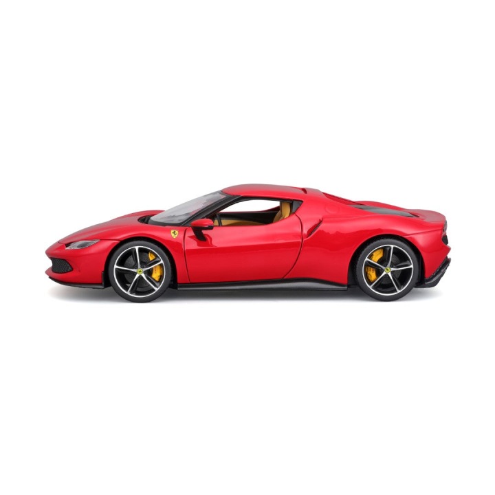 Bburago Ferrari 296 GTB 1:18 Bburago 18- 16018 червоний італійський автомобіль — фото 15
