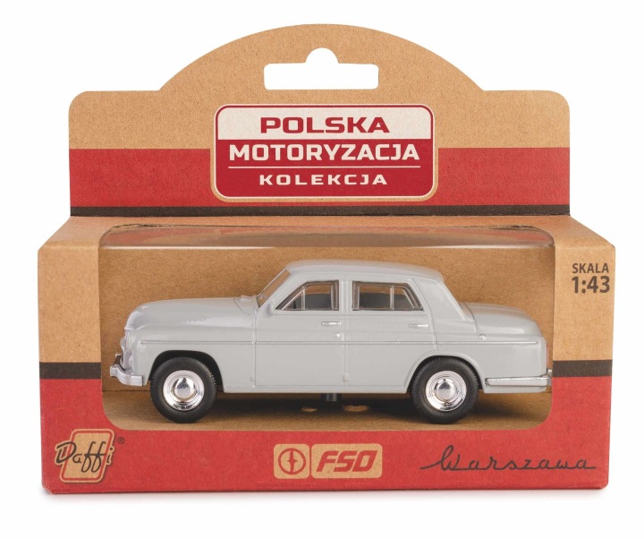 Колекція PRL Модель металева Warszawa 223 Попеляста — фото 6