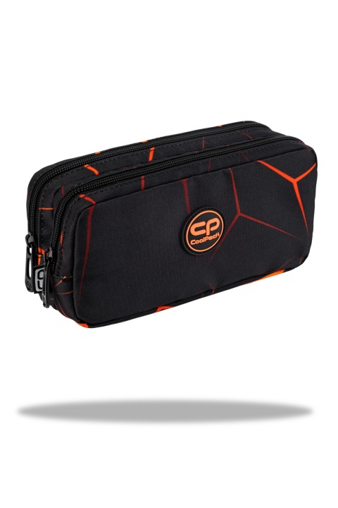 Пенал сумочка COOLPACK COOL PACK тубус чорний LAVA лава для хлопчика шкільний — фото 3