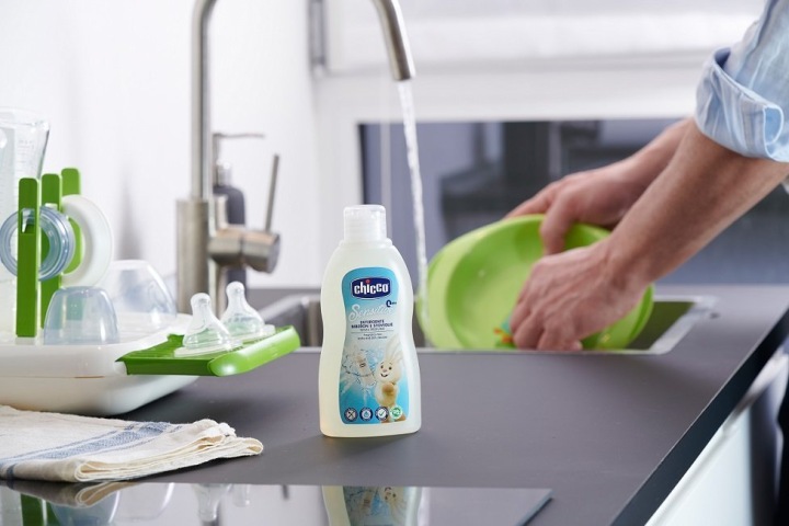 Chicco Рідина для чищення пляшок, сосок і посуду, 300 мл — фото 5