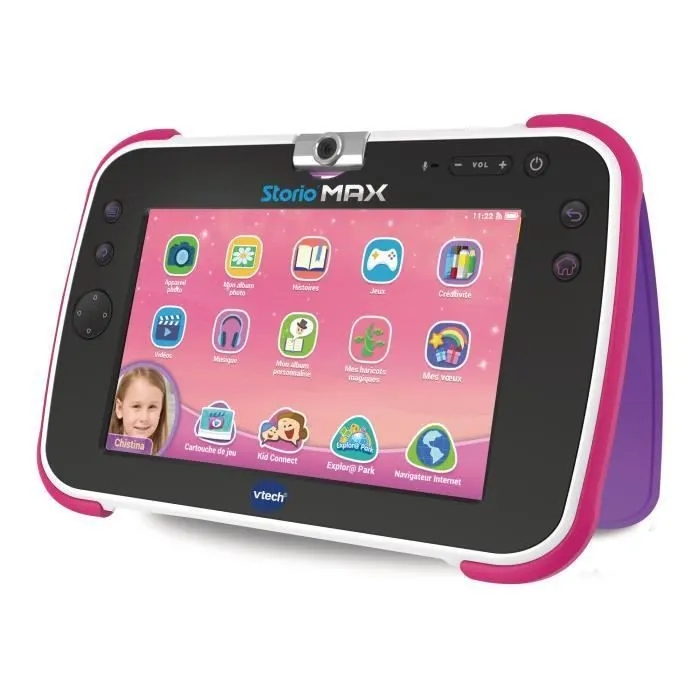 VTech Storio MAX XL 2.0 Планшет, іграшка Інтерактивна Рожева J.Іспанський (виставковий)