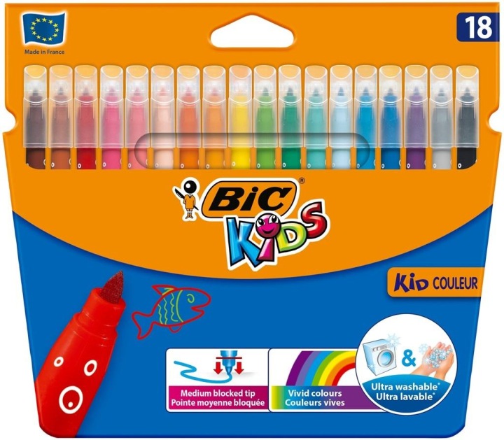Уцінка - Фломастери Kids Couleur 18 кол. (виставковий) — фото 2