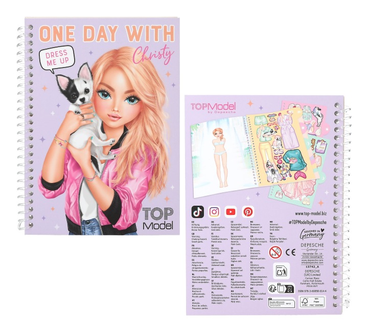 13742 Набір Сукня Me Up One day Top Model мікс 1 шт.