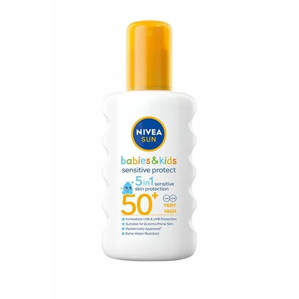 Лосьйон на сонце NIVEA Sun Sensitive OF 50+ 50 SPF 200 мл 260 г — фото 3